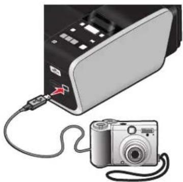 LEXMARK X3600 - Drucken von Fotos von einer PictBridge-fähigen Digitalkamera - 1