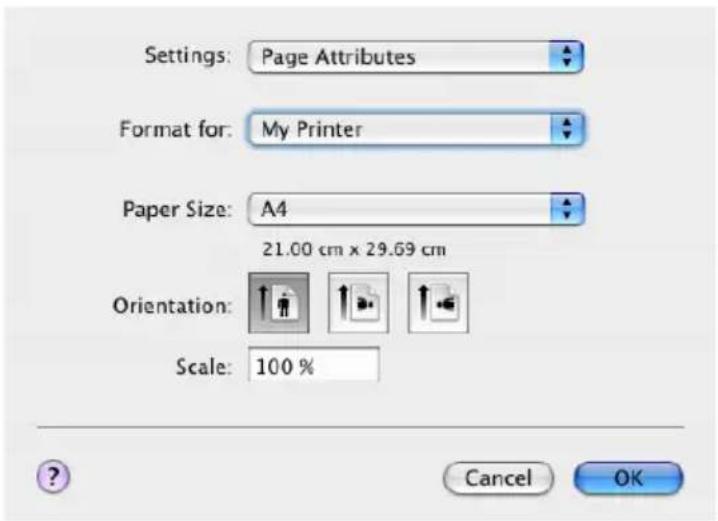 OKI C5600 - Papierformat-Optionen - 1