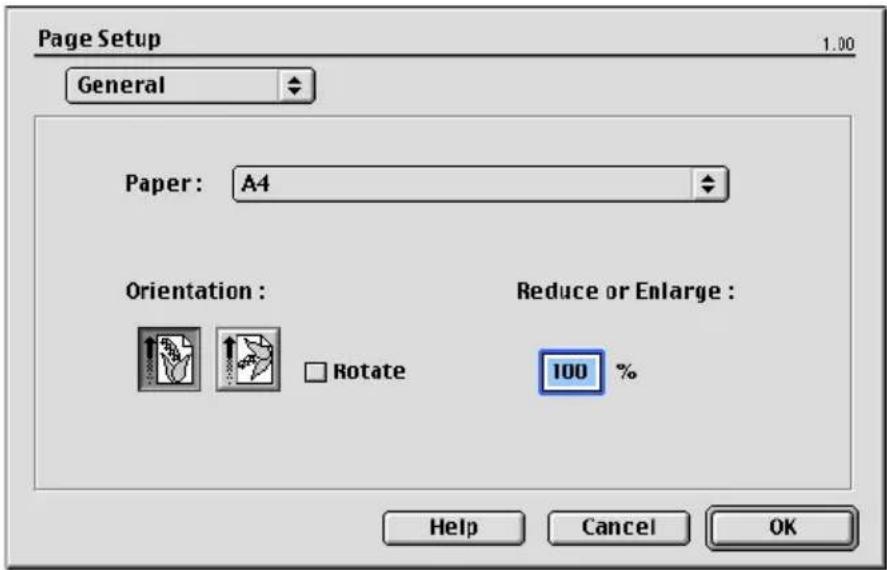 OKI C5600 - PAPIERFORMAT-OPTIONEN - ALLGEMEIN - 1