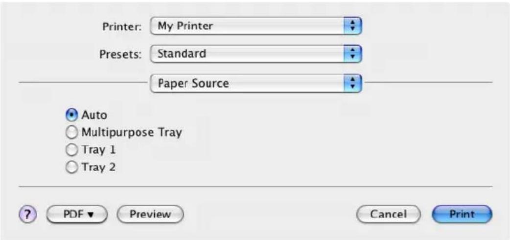OKI C5600 - Papierquelle - 1