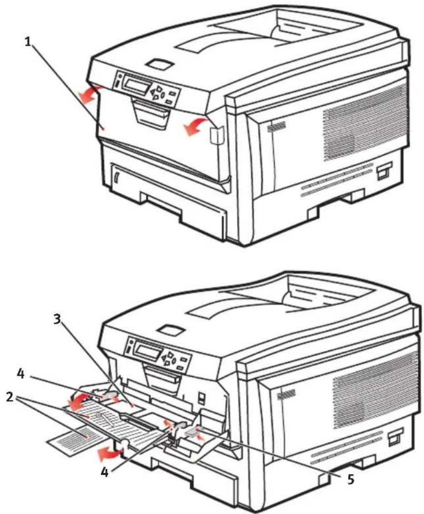 OKI C5600 - MEHRZWECKFACH - 1