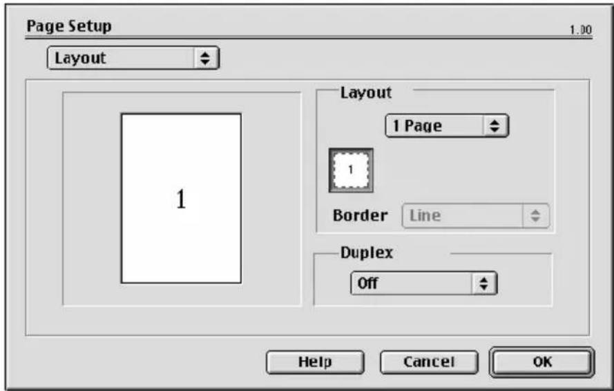 OKI C5600 - PAPIERFORMAT-OPTIONEN - LAYOUT - 1