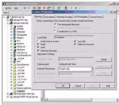 OKI C5540 MFP - Einstellen des IIS-Zugriffs mit Berechtigungen: - 1