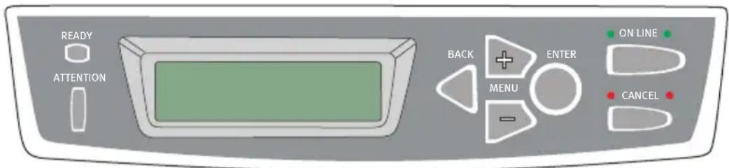 OKI C5540 MFP - Vom Bedienfeld drucken - 1