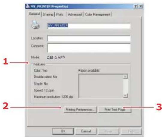 OKI C5510 MFP - REGISTERKARTE ALLGEMEIN - 1