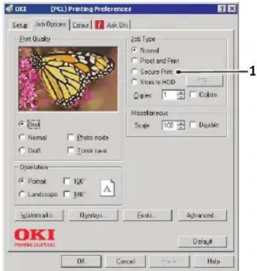 OKI C5450 - PCL-Emulation - 1