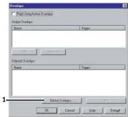 OKI C5400 - Step 3: Defining overlays - 1