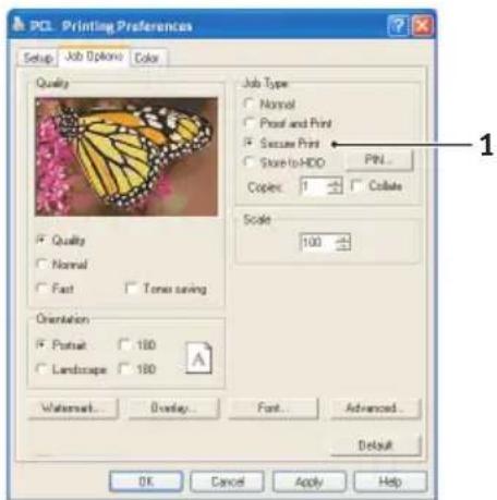 OKI C5400 - SENDING THE DOCUMENT TO PRINT - 1