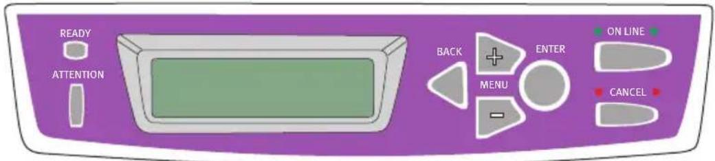 OKI C5400 - CHANGING THE DISPLAY LANGUAGE - 1