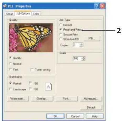 OKI C5400 - SENDING THE DOCUMENT TO PRINT - 1