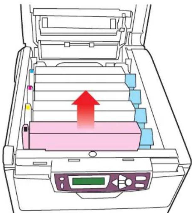 OKI C5400 - WARNING! - 2