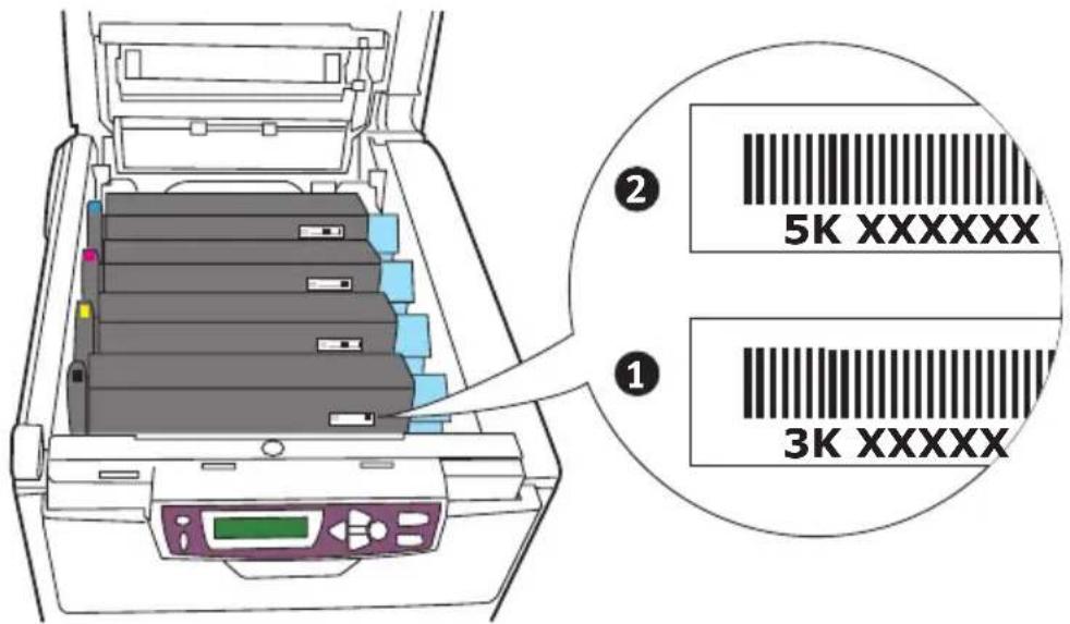 OKI C5400 - REPLACING CONSUMABLE ITEMS - 1
