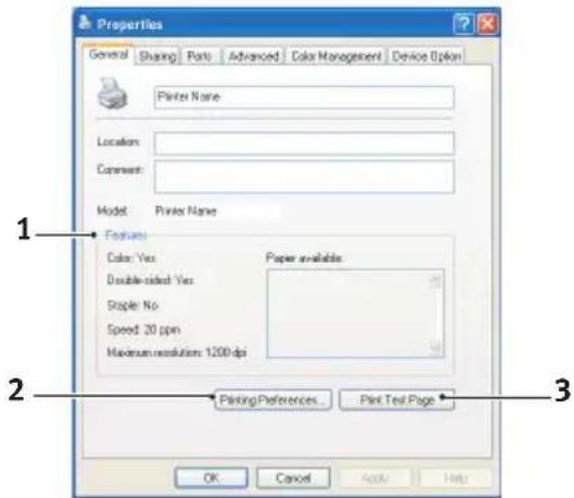 OKI C5200n - REGISTERKARTE ALLGEMEIN - 1