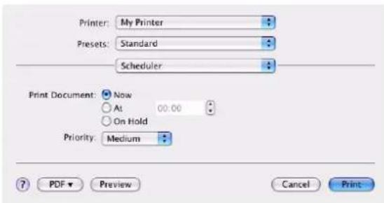 OKI C511 - Zeitplan - 1
