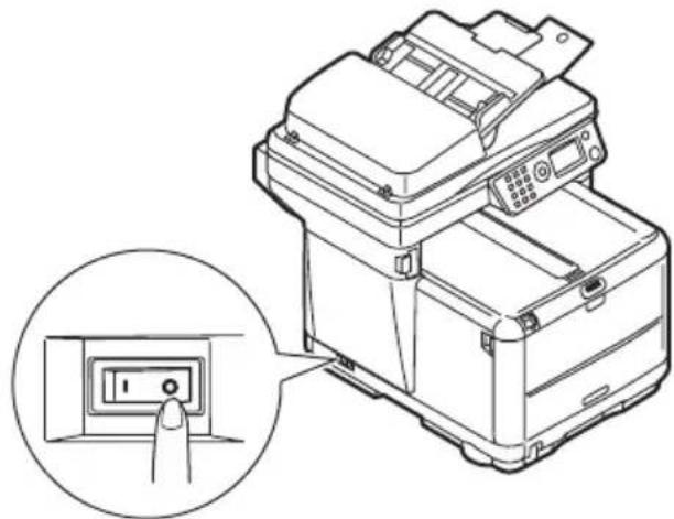 OKI C3520 MFP - VORSICHT! - 1