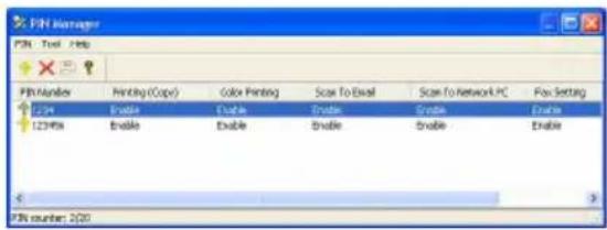 OKI C3520 MFP - Phone Book Manager (Telefonbuchmanager) (nur C3530MFP): - 3