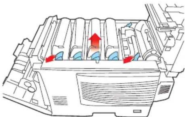 OKI C3200n - WARNING! - 1