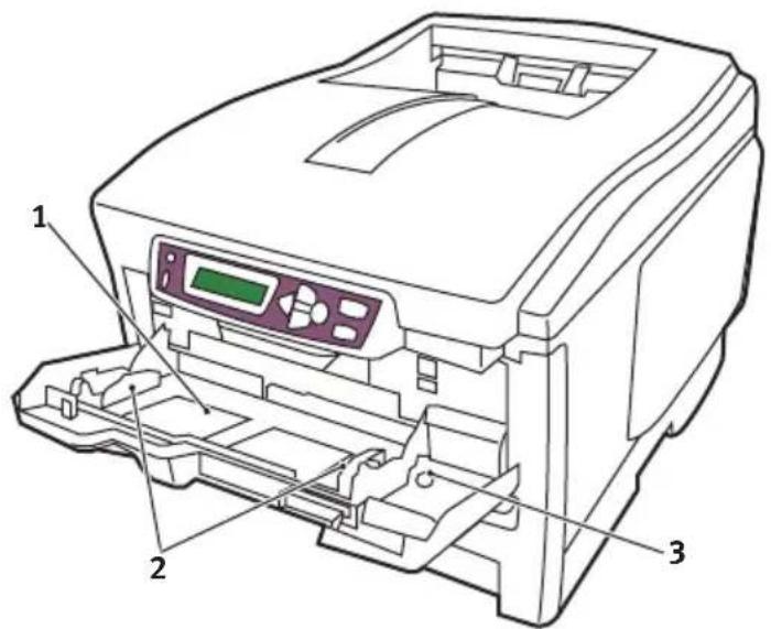 OKI C3200n - MULTI PURPOSE TRAY - 1