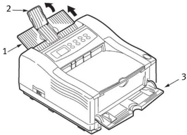 OKI B4300 - PRINTING ENVELOPES - 1