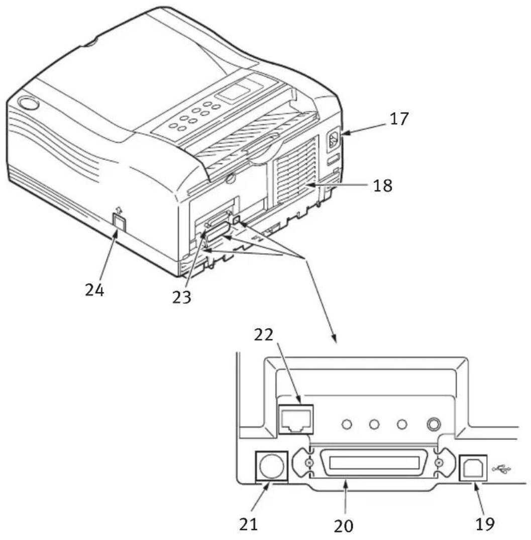 OKI B4300 - PRINTER COMPONENTS - 3