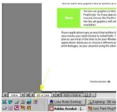 OKI B4300 - PRINTING PAGES - 2