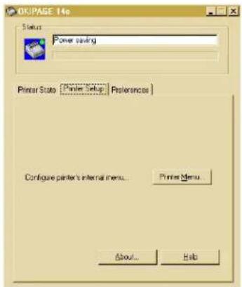 OKI Page 14e - Using the Printer Menu Setup - 1