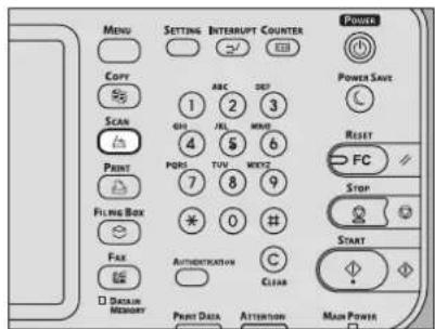 OKI MPS4242 - Scan-Vorlagen verwenden - 1