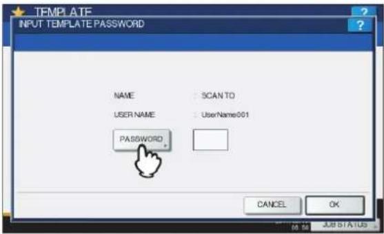 OKI MPS4242 - Drücken Sie [KENNWORT(PASSWORD)]. - 1