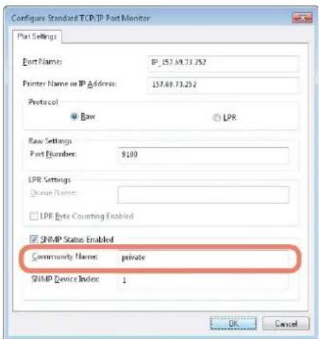 OKI MPS4242 - 2) SNMP V1/V2 - 3