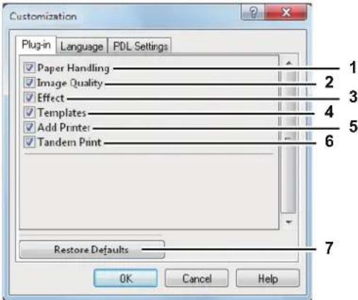OKI MPS4242 - Anpassung: Register [Plug-in] - 1