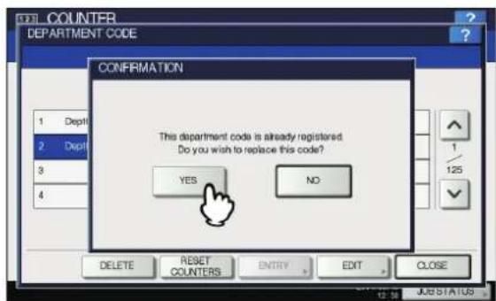 OKI MPS4242 - Drücken Sie [JA(YES)]. - 1