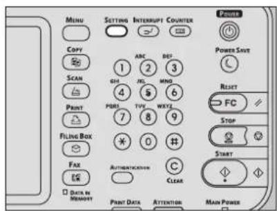 OKI MPS4242 - Faxeinstellungen - 1