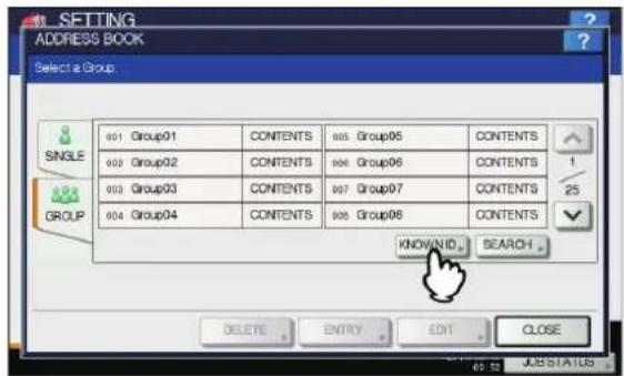 OKI MPS4242 - Gruppen suchen - 1