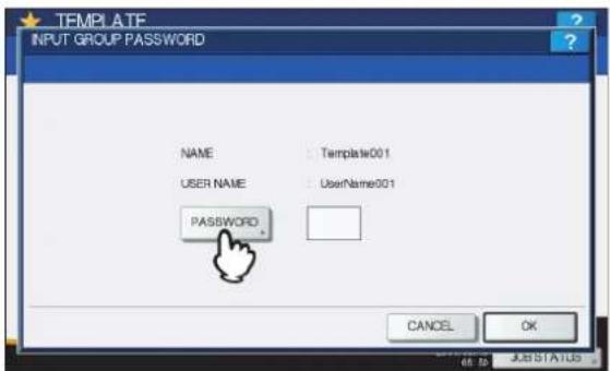 OKI MPS4242 - Drücken Sie [KENNWORT(PASSWORD)]. - 1