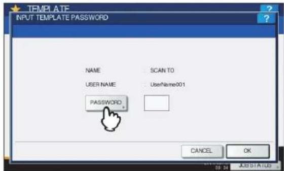 OKI MPS4242 - Drücken Sie [KENNWORT(PASSWORD)]. - 1