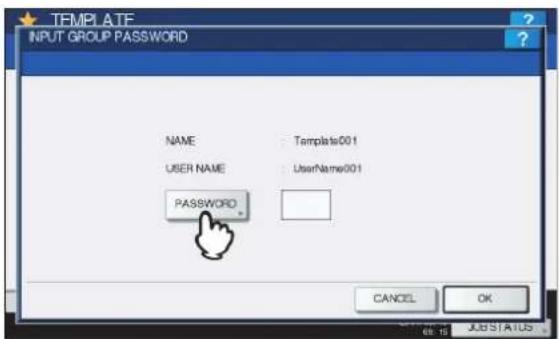 OKI MPS4242 - Drücken Sie [KENNWORT(PASSWORD)]. - 1