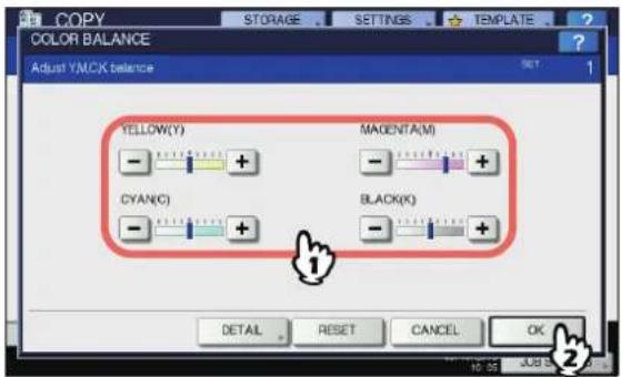 OKI MPS4242 - Farbbalance (YMCK-Justage) - 3
