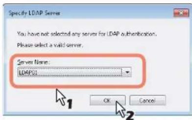 OKI MPS4242 - Wichtige Hinweise bei Verwendung der LDAP- Authentifizierung - 3