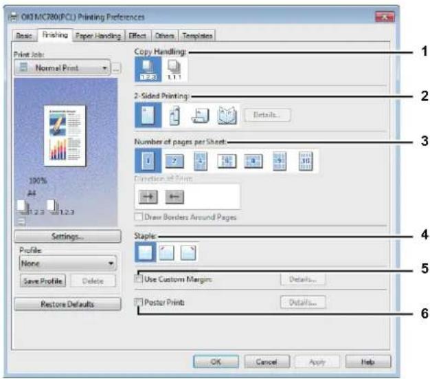 OKI MPS4242 - ■ [Endverarbeitung(Finishing)] Register - 1