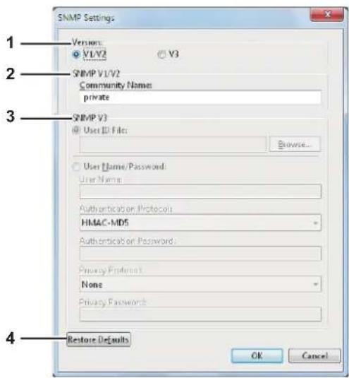 OKI MPS4242 - SNMP Einstellungen - 1