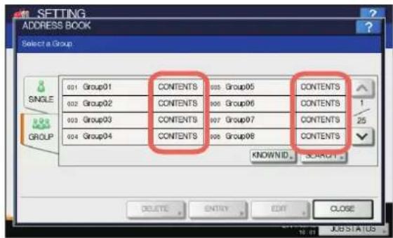 OKI MPS4242 - Suche anhand des Gruppennamens - 5