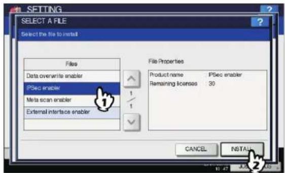 OKI MPS4242 - Option installieren - 3
