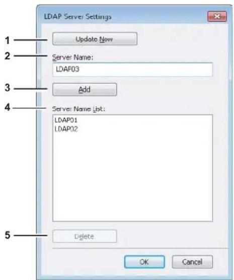 OKI MPS4242 - LDAP Server Einstellungen - 1