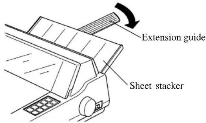 OKI ML390 - Loading Continuous Paper - 12