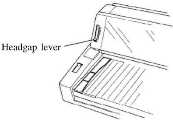 OKI ML390 - Loading Continuous Paper - 3