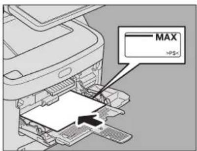 OKI MC770 - Einzelblattkopieren auf anderem Papier als Standardformat - 2