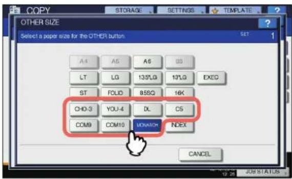OKI MC770 - Hinweise zu Umschlägen - 9