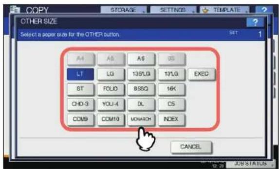 OKI MC770 - ■ Kopieren auf anderes Papier als Standardformate - 2