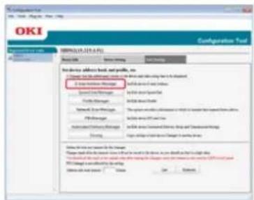 OKI MB562dnw - Löchen einer E-Mailadresse - 3