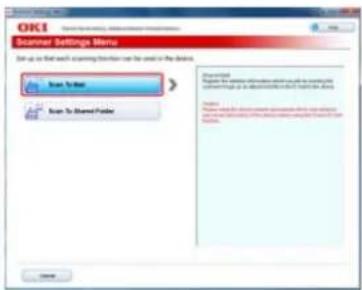 OKI MB562dnw - Registrieren einer E-Mail Adresse - 8
